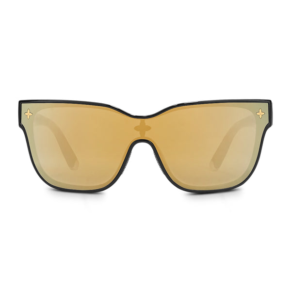 LOUIS VUITTON LV Fame Oval Sunglasses Black Acetate. Size E