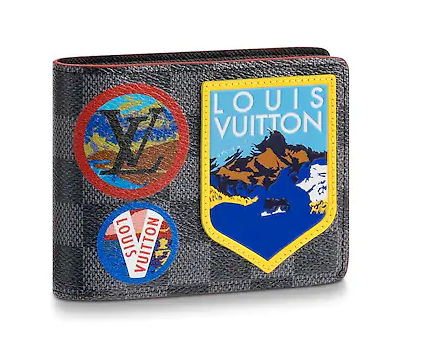 Louis Vuitton Multiple Wallet Damier Graphite Alps